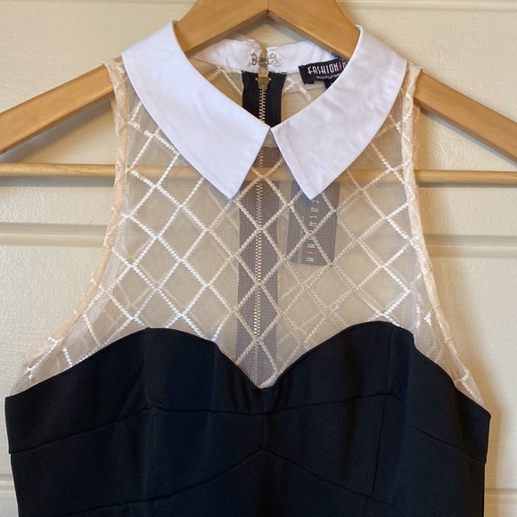 Mesh Insert Bodysuit Size Medium - Picture 7 of 16